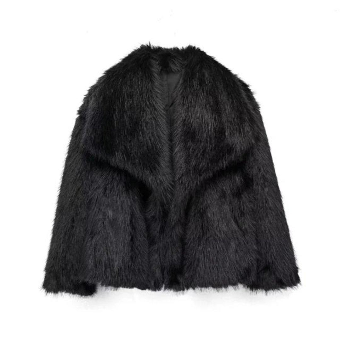 Olena's Faux Fur Coat