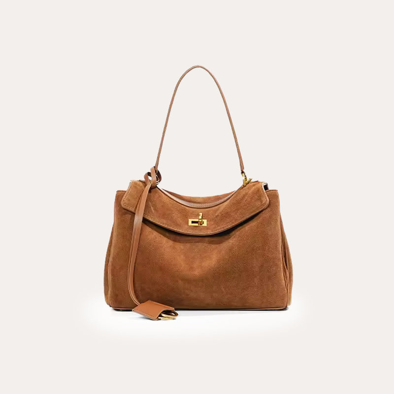 Amelia's Suede Bag
